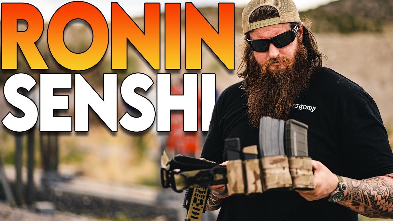 Ronin Senshi Belt:  Featuring Bearded Man
