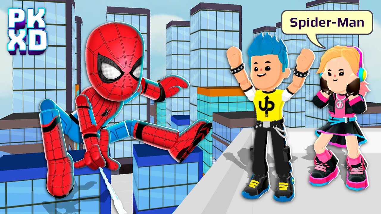 🕸️ HOMEM ARANHA Invadiu o PK XD com Uma Nova Armadura