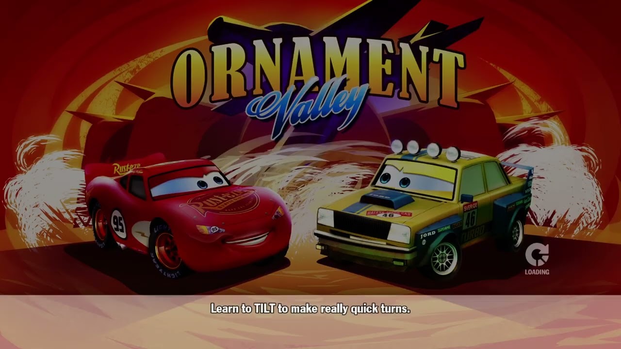 Cars Mater National Championship Xbox 360 Gameplay (2 Players)