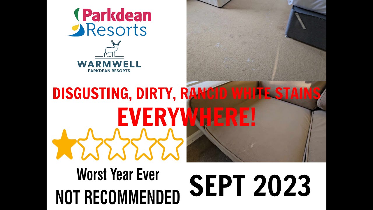 Warmwell Holiday Park 2023 Review Parkdean  - Disgusting Lodge, Stains - WORST HOLIDAY EVER!!!