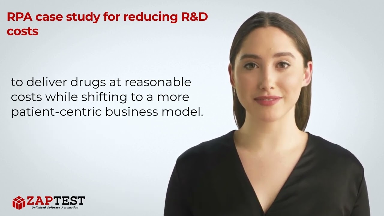 RPA case study for reducing R&D costs