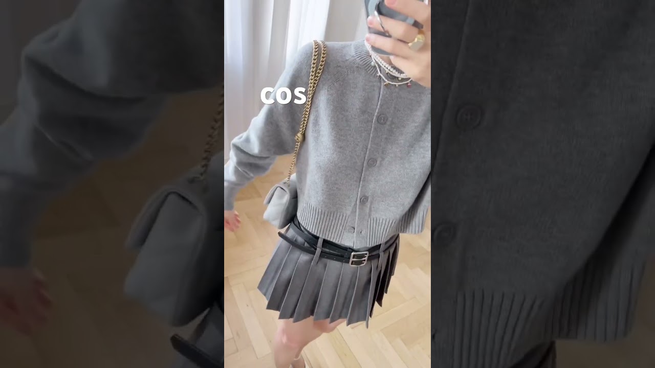 miu里miu气的COS开衫必须🈶太好穿了#shorts
