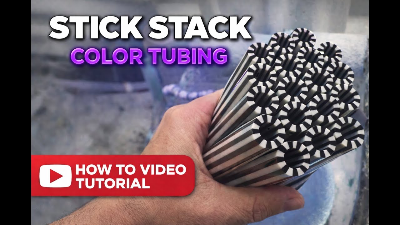 STICK STACK GLASS TUBING TUTORIAL