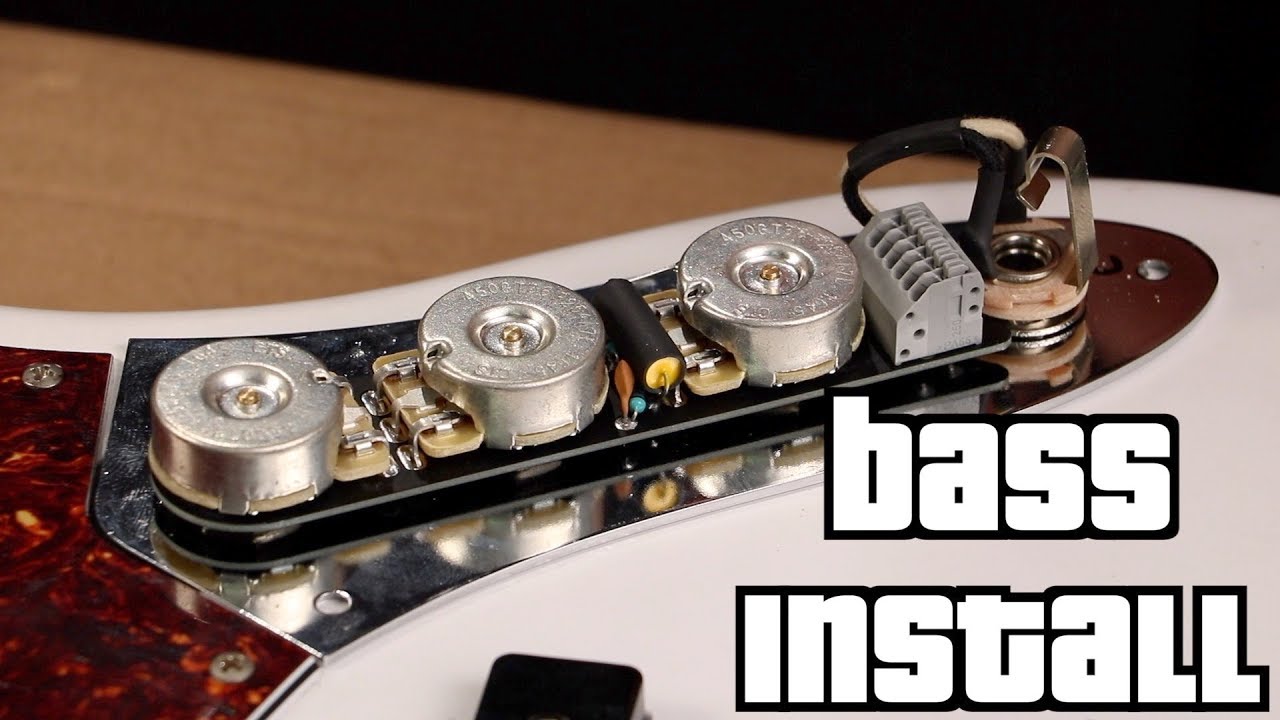 ObsidianWire Jazz Bass Installation