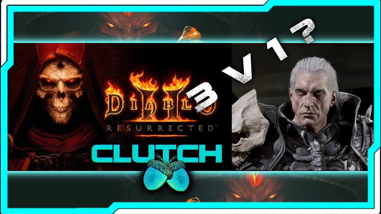 Epic 1v3 Clutch Full PvP Gameplay | Diablo 2 Resurrected