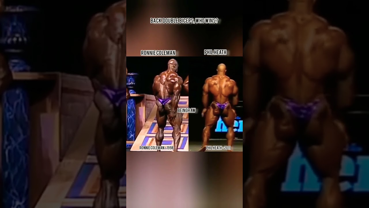 Ronnie Coleman VS Phil Heath 😱 #shorts