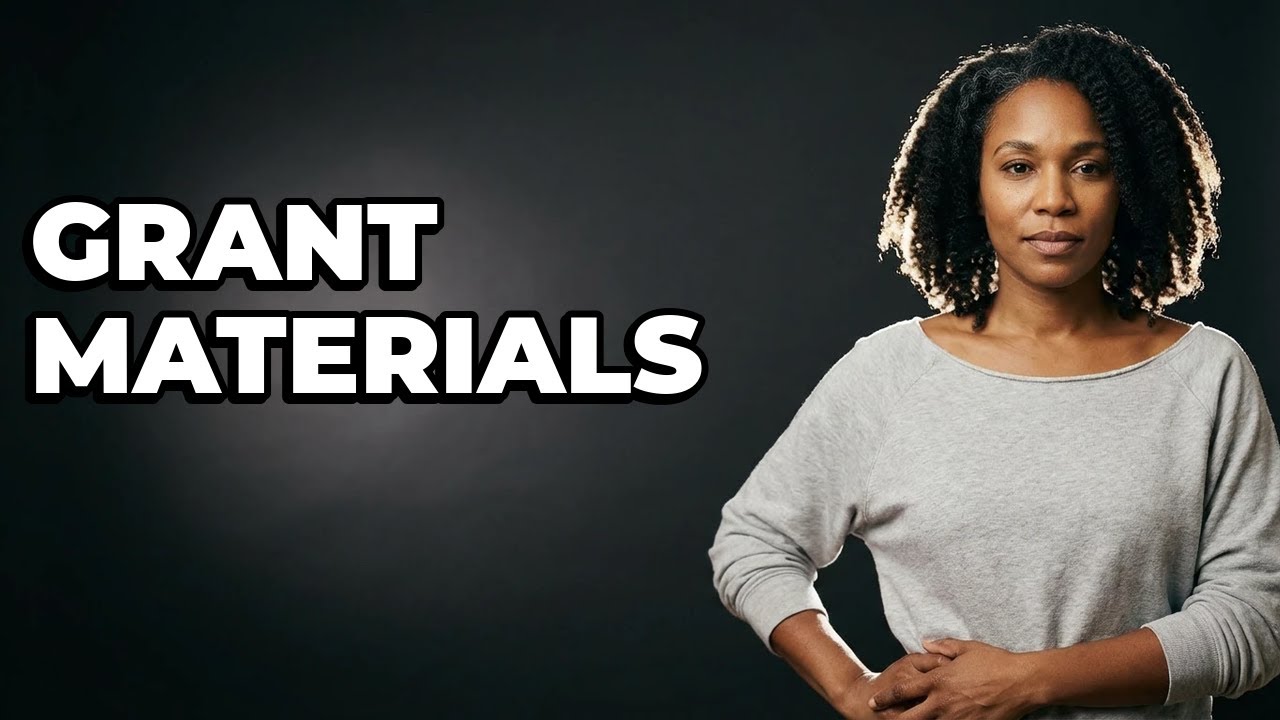 What Materials Are Needed for an Artist Grant?