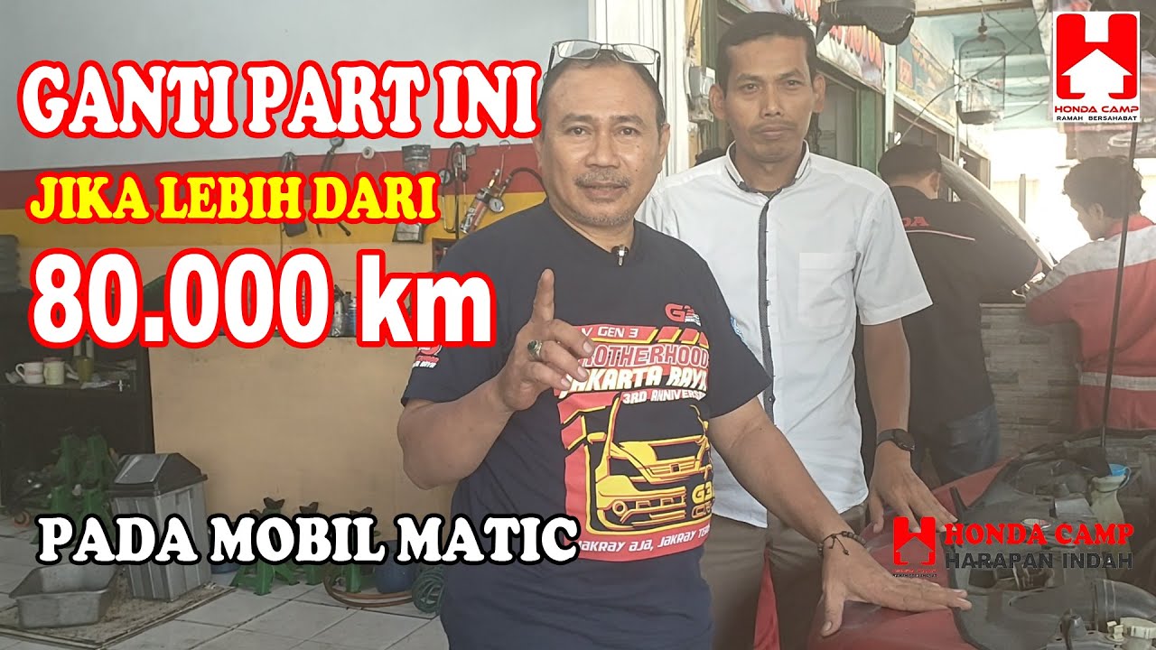 SERVICE BERKALA 80.000km || HONDA HRV MATIC || HONDA CAMP HARAPAN INDAH