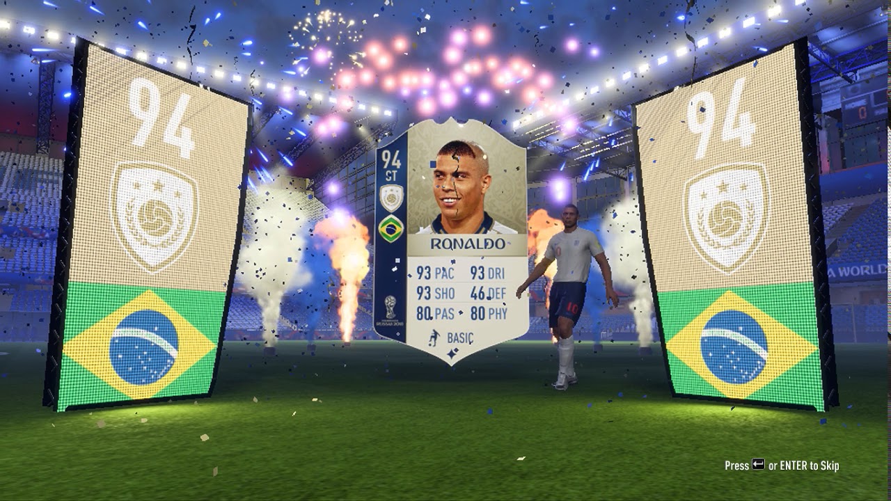 PACKED ICON RONALDO | FIFA 18 ICON SBC