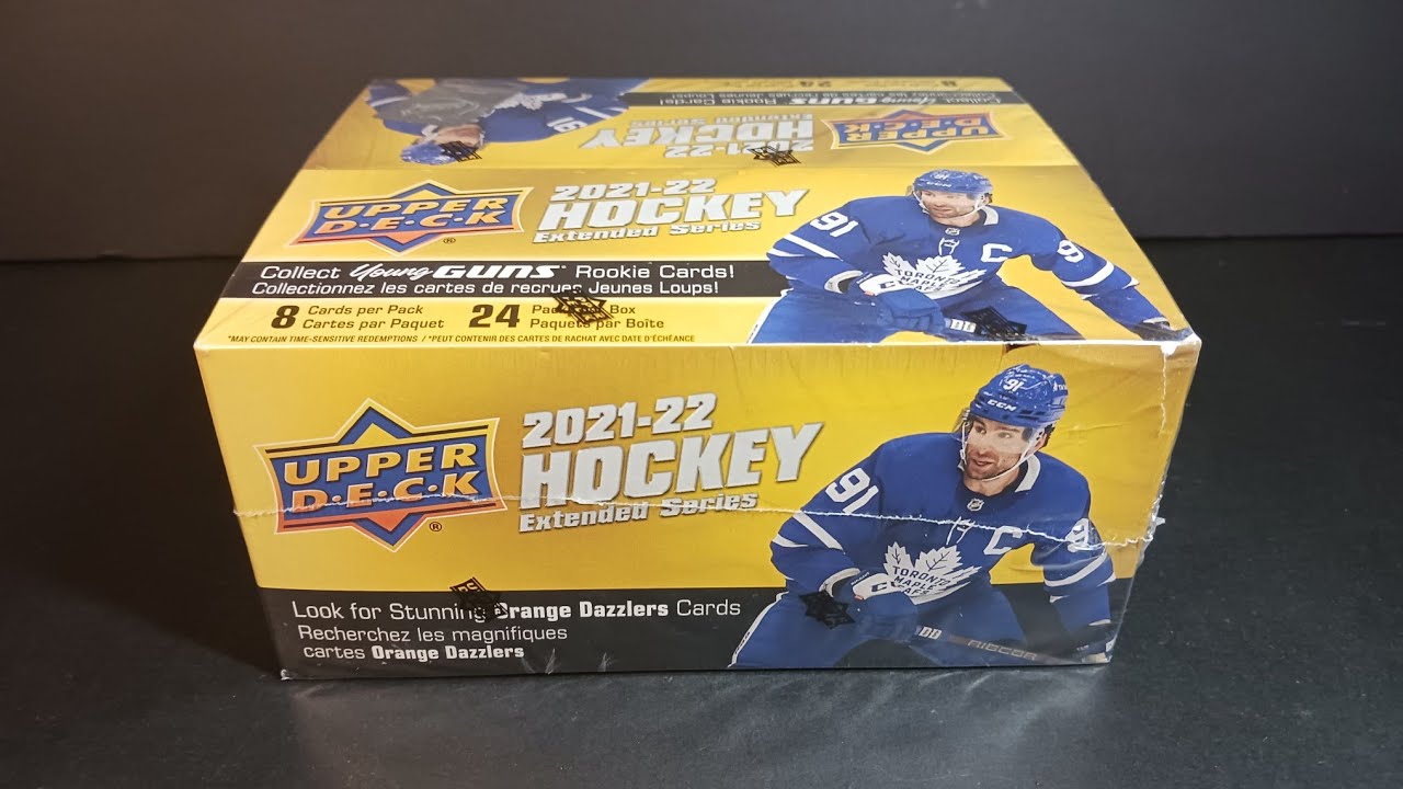 2021-22 Upper Deck Hockey Retail Extended Series 24-Pack Box Break #nhl #upperdeck #hockeycards