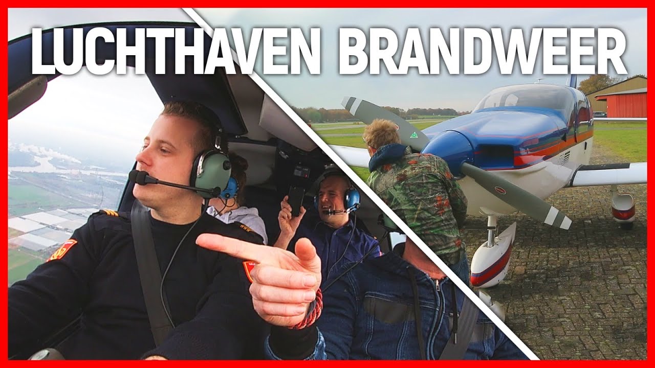 Reddingsactie Breda Airport | Brandweervloggers Rick & Richard | VLOG#26