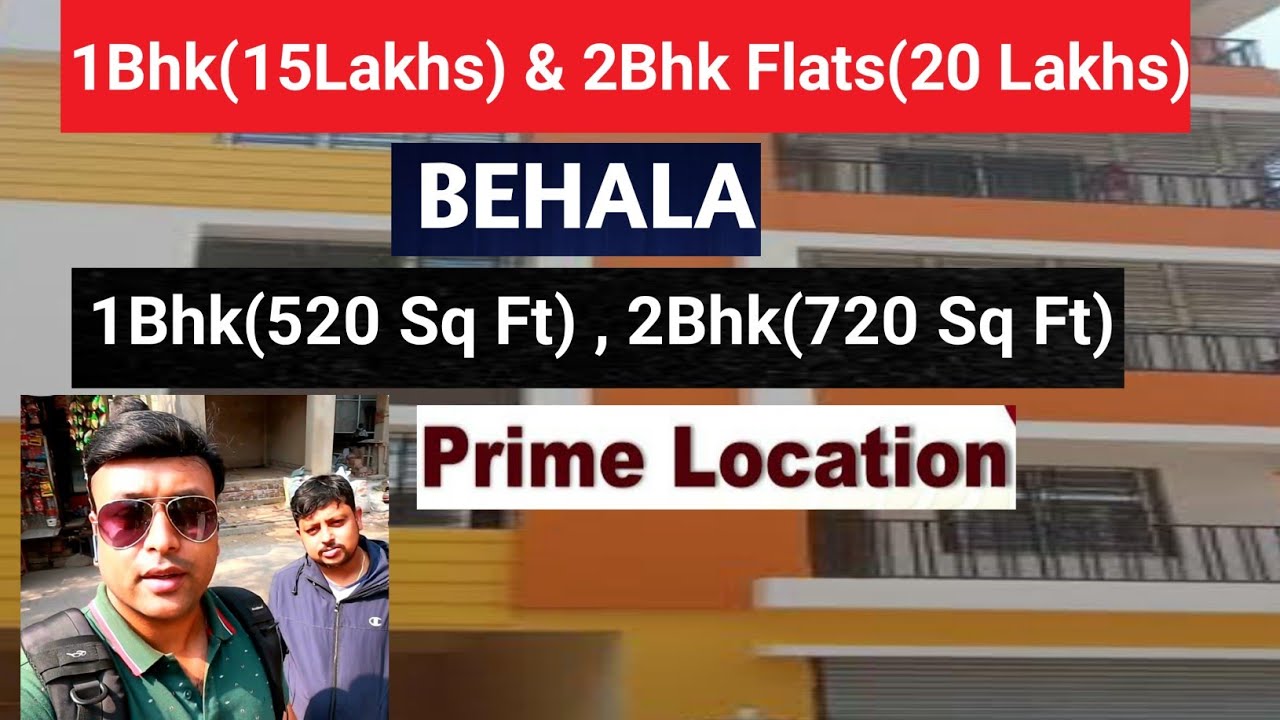 1bhk(15Lakh) & 2bhk(20 Lakh) Flats for Sale in Behala | Prime Location
