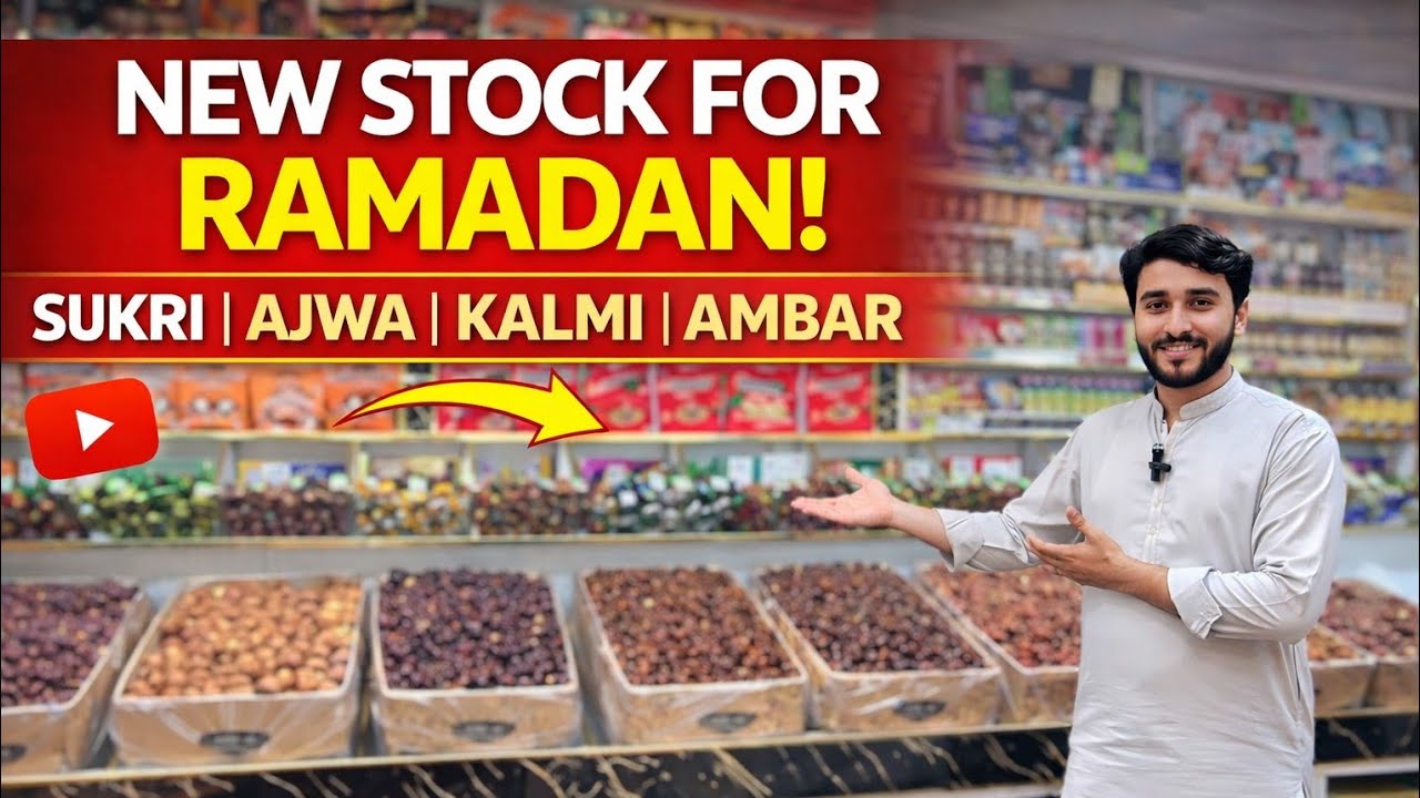 New Stok For Ramdhan Sukri Ajwa Kalmi Ambar 