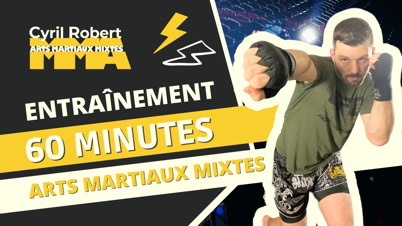 60 MINUTES | COURS MMA | ARTS MARTIAUX MIXTES | STRIKING ET GRAPPLING