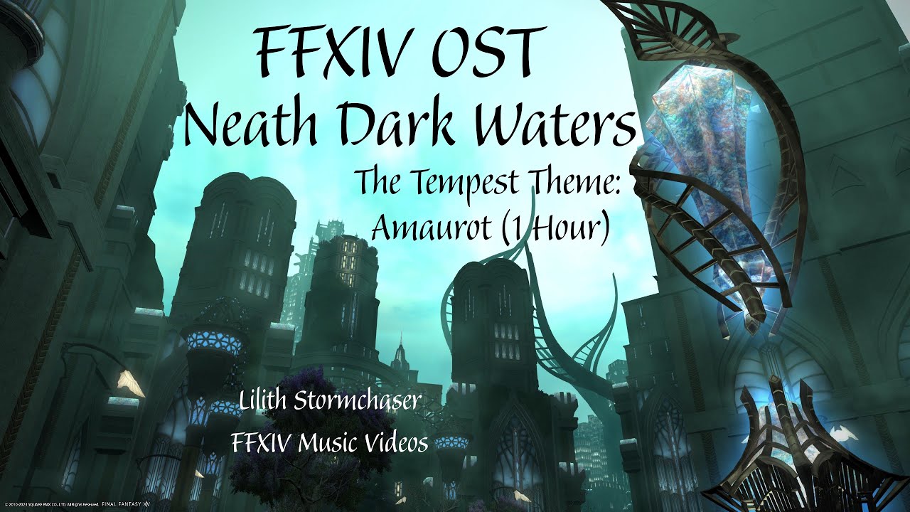 FFXIV OST | Neath Dark Waters | The Tempest: Amaurot (1 Hour)