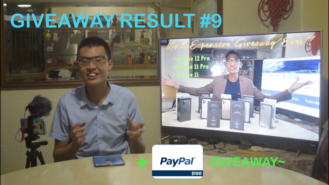 Giveaway Result #9 (15x iPhone 12 Pro Giveaway) + $100 USD PayPal Giveaway!