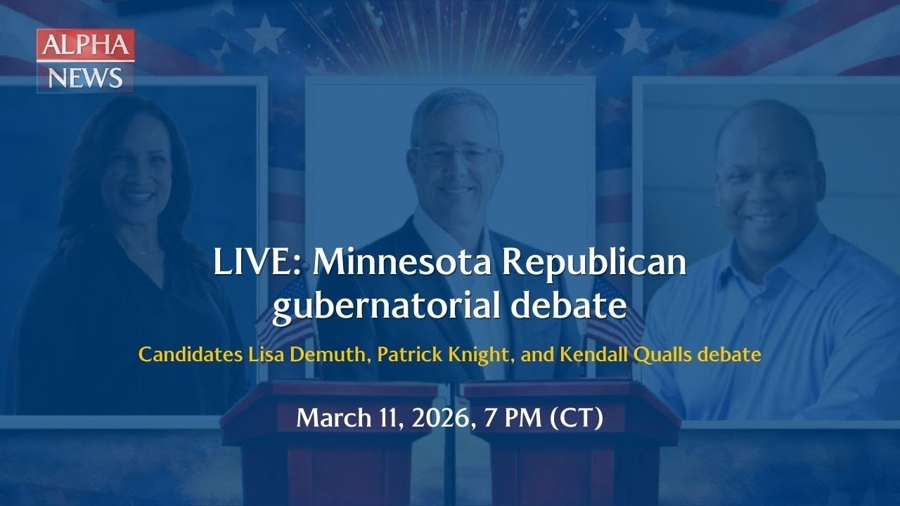 LIVE: Minnesota Republican gubernatorial debate