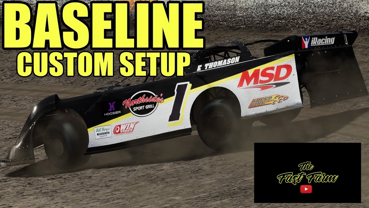 A BASELINE to BUILD OFF in Custom Race Set Ups for World of Outlaws Dirt Racing | Fast Farm