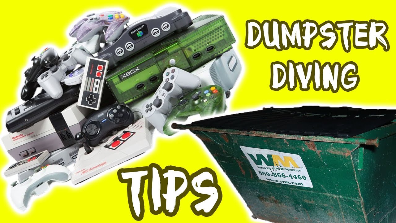 DOS AND DON'TS OF DUMPSTER DIVING