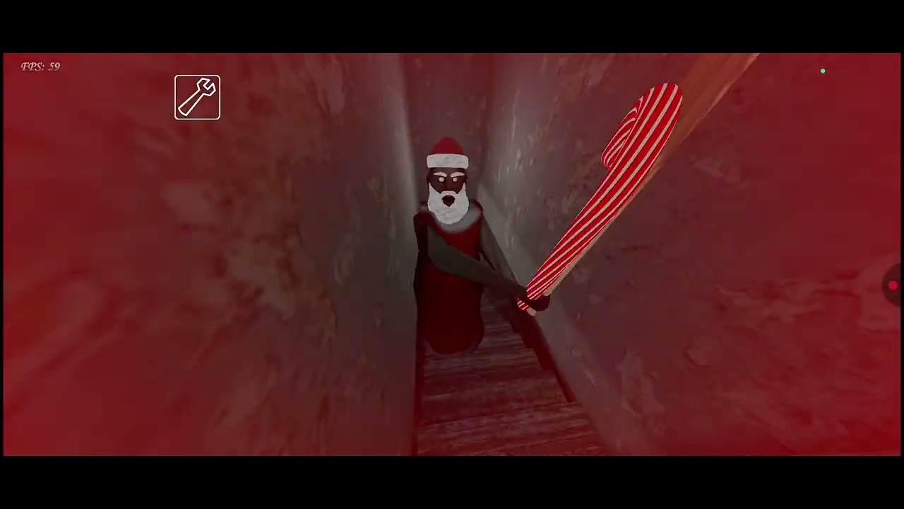 Granny rethought full gameplay new escape with grandpa and Christmas atmosphere 