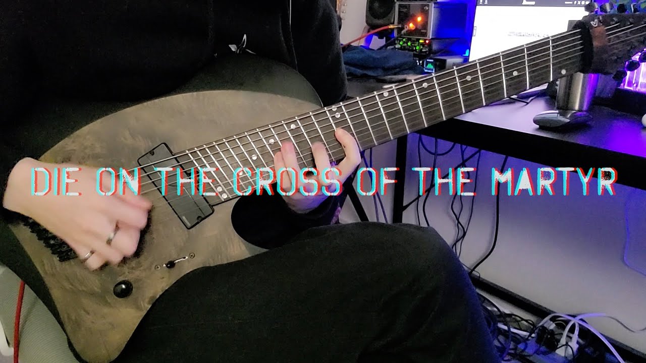 Die on the Cross of the Martyr ft. Tim & Scott of Polyphia - Unprocessed [FULL Guitar Cover]