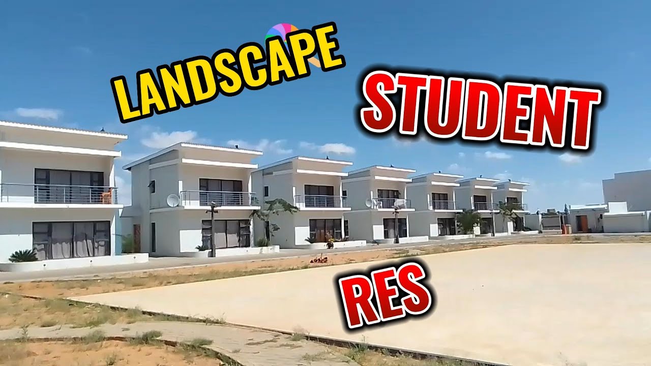 Landscape student accommodation near University of Namibia (UNAM) main campus