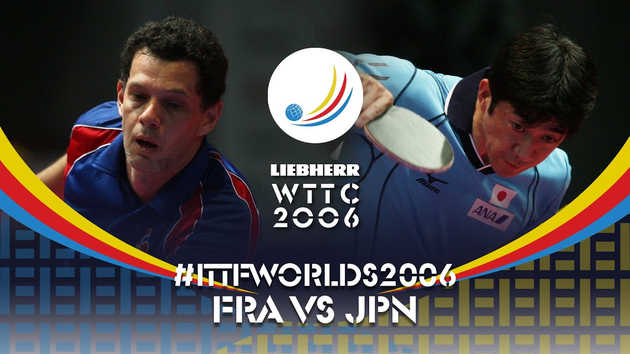 Patrick Chila vs Koji Matsushita | 2006 World Table Tennis Championships (MT Grp B)