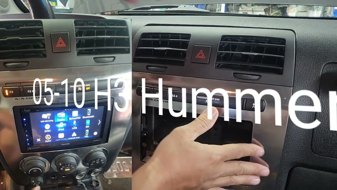 2005-2010 H3 Hummer Radio Install
