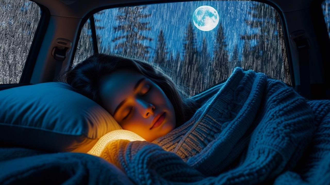 Rainstorm Ambience for Deep Sleep ☔ Calm Mind Meditation & Relaxation