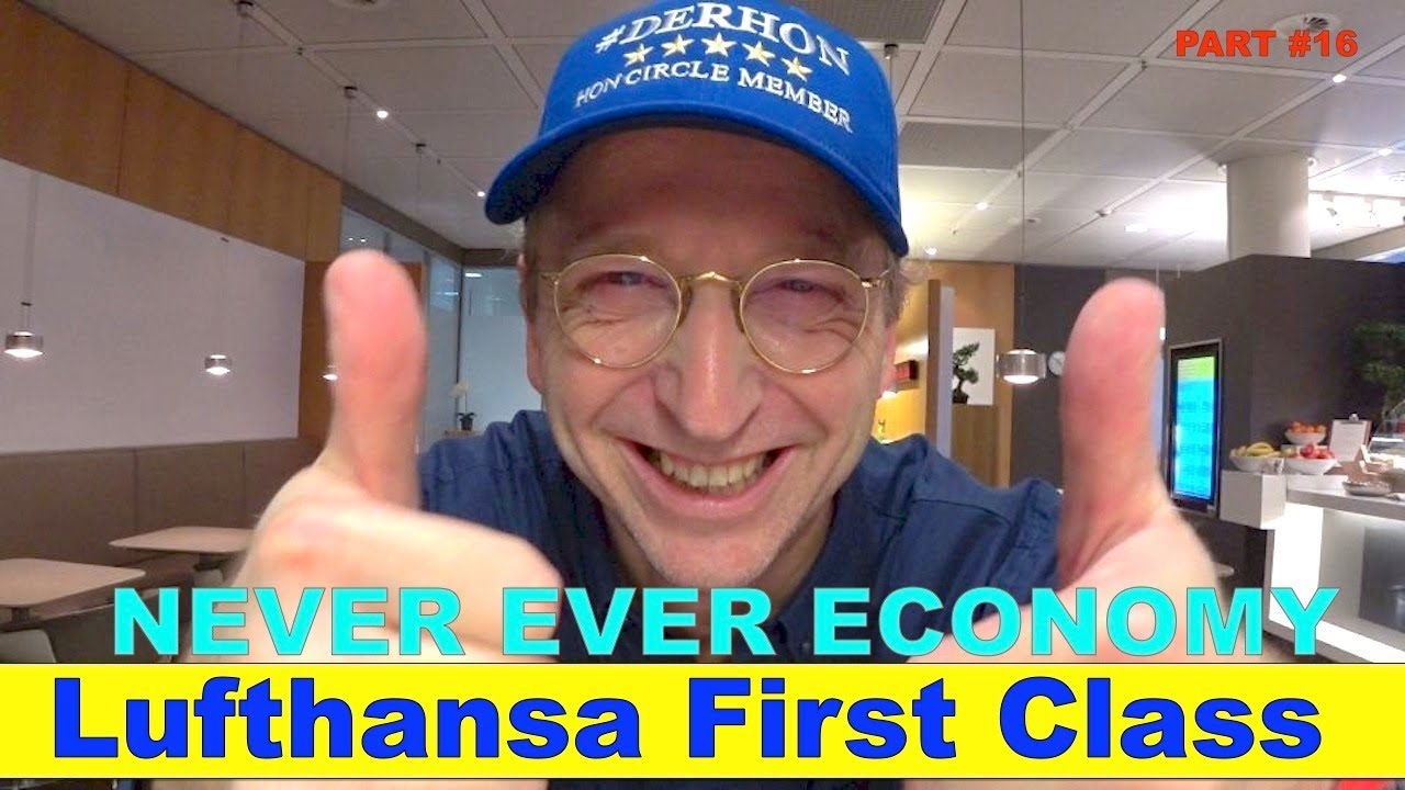 Lufthansa First Class | NEVER EVER ECONOMY #16 | Der HON PrivateJet