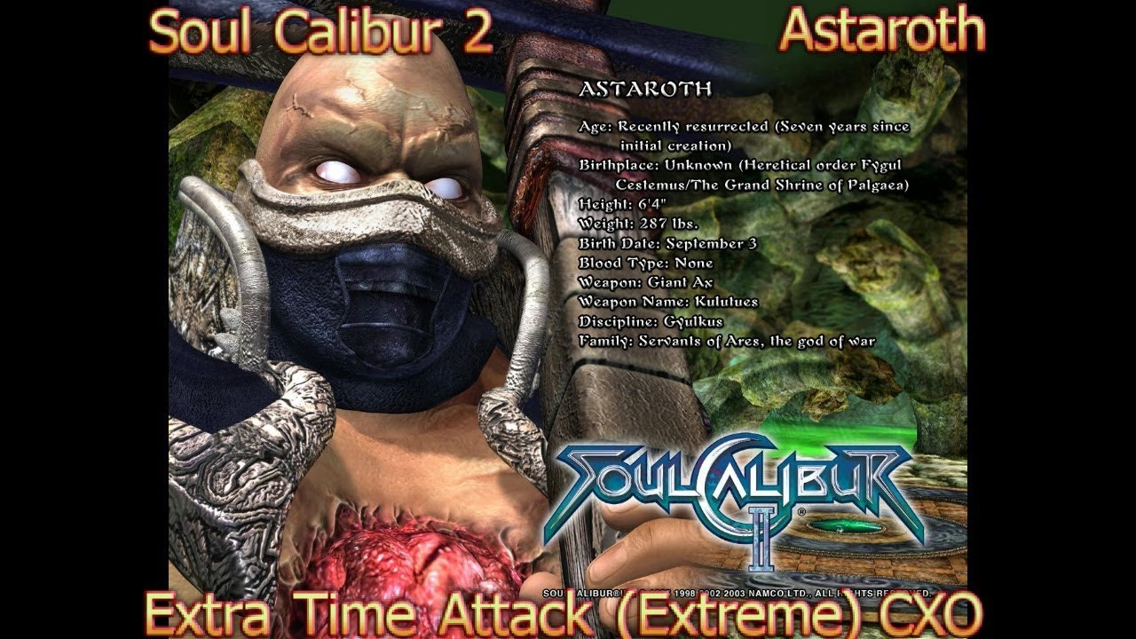 Soul Calibur 2 HD - Astaroth - Extra Time Attack (Extreme)