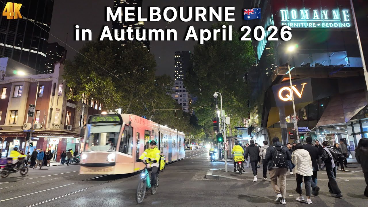 Melbourne Australia in Autumn 2026 Sunday Walking Tour
