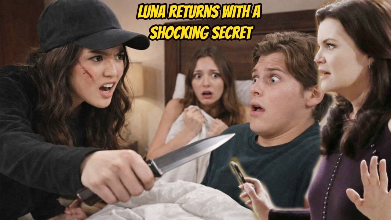 Luna Returns with a Shocking Secret The Bold and the Beautiful Spoilers