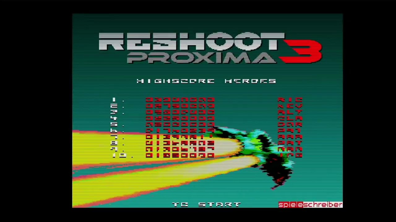 Reshoot 3 Proxima Amiga AGA Gameplay