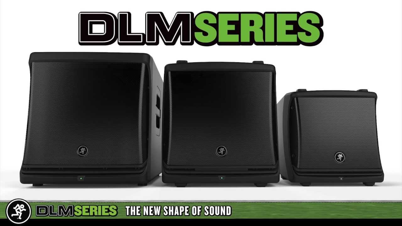 Mackie DLM Series Powered Loudspeakers for Live Sound, DLM8/DLM12/DLM12S Overview | Full Compass