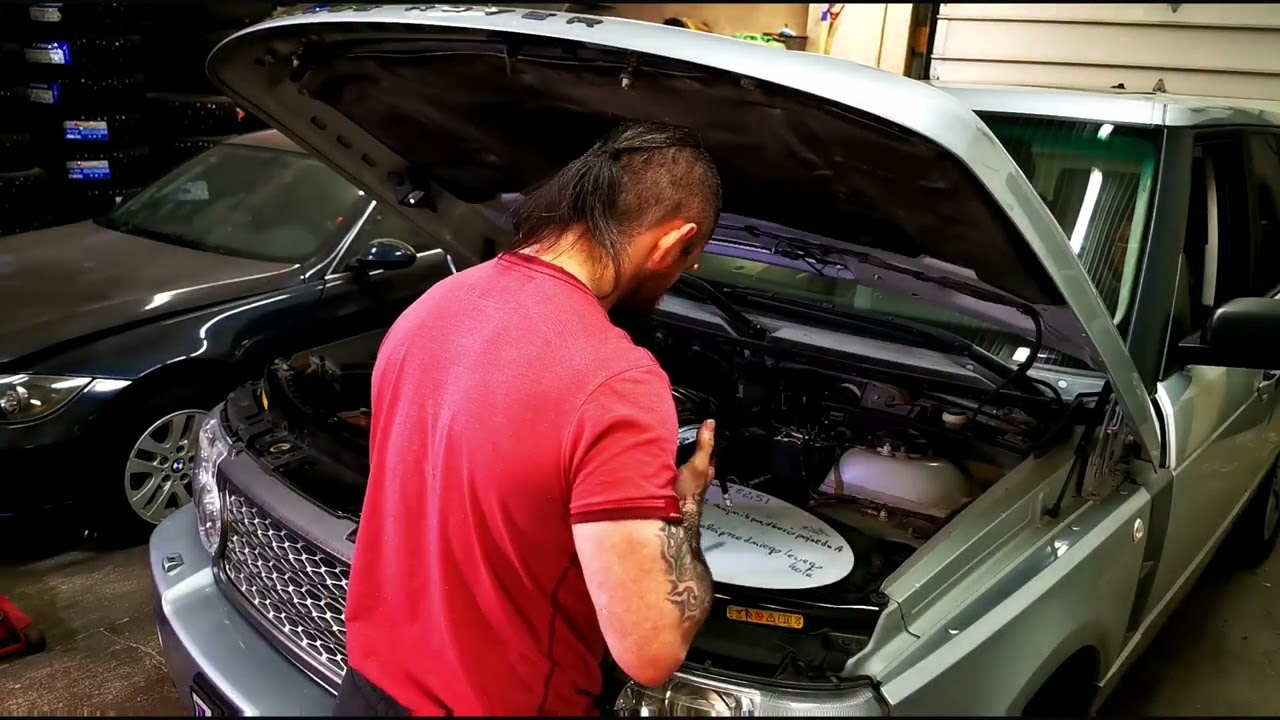 land rover Vogue range rover l322 supercharged płukanie silnika. kolejny sukces😁😁