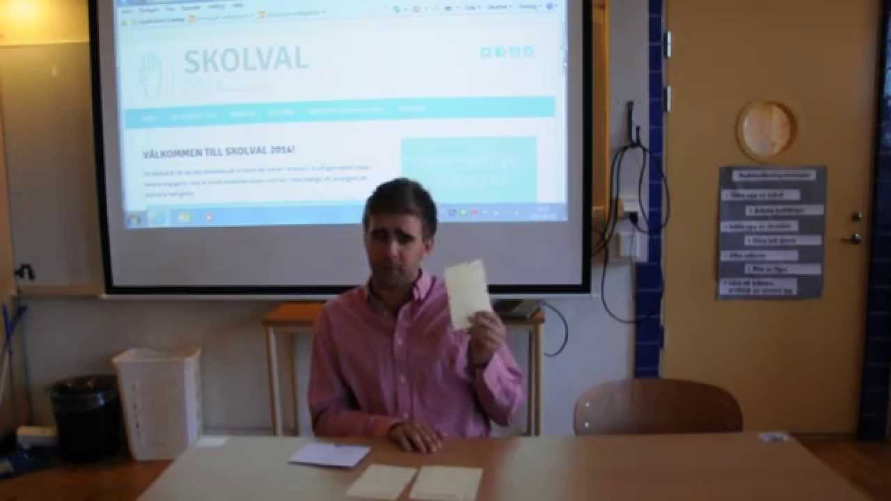 Intervju skolval 2014.