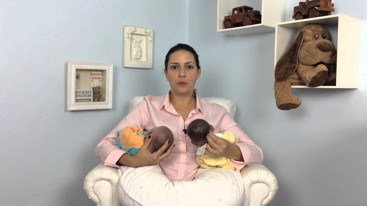 Posições para amamentar seu Bebê. Vídeo 4