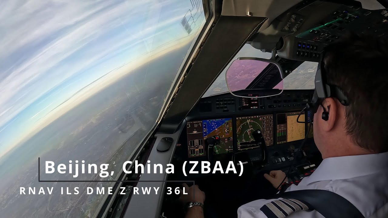 Landing Beijing, China (ZBAA) - Gulfstream G650