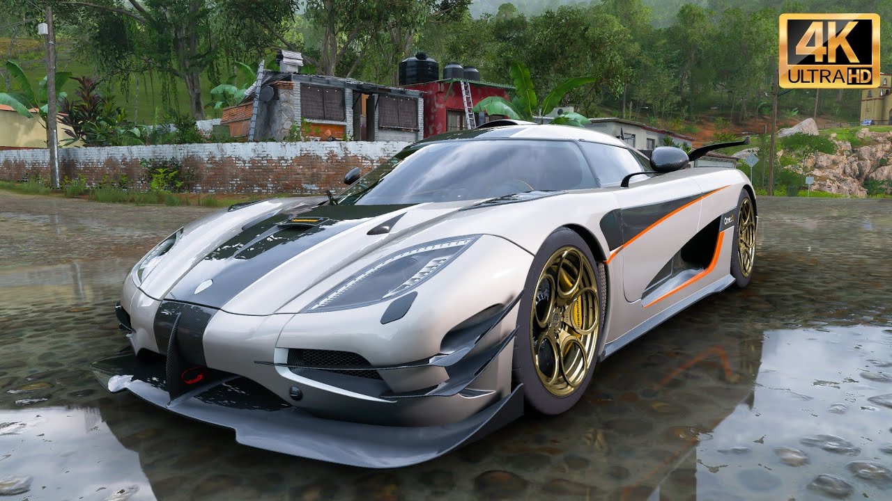 Koenigsegg One:1 2015 (1340hp) - Forza Horizon 5 - Logitech G29 Gameplay.