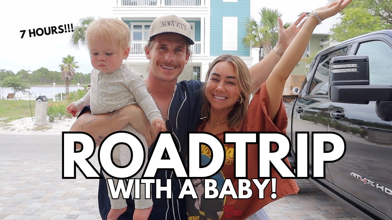 ROADTRIP WITH A 1 YEAR OLD BABY! (7 hour drive) | Julia & Hunter Havens
