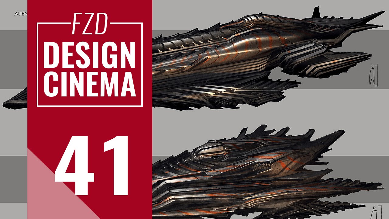 Design Cinema – EP 41 - Alien Spaceships