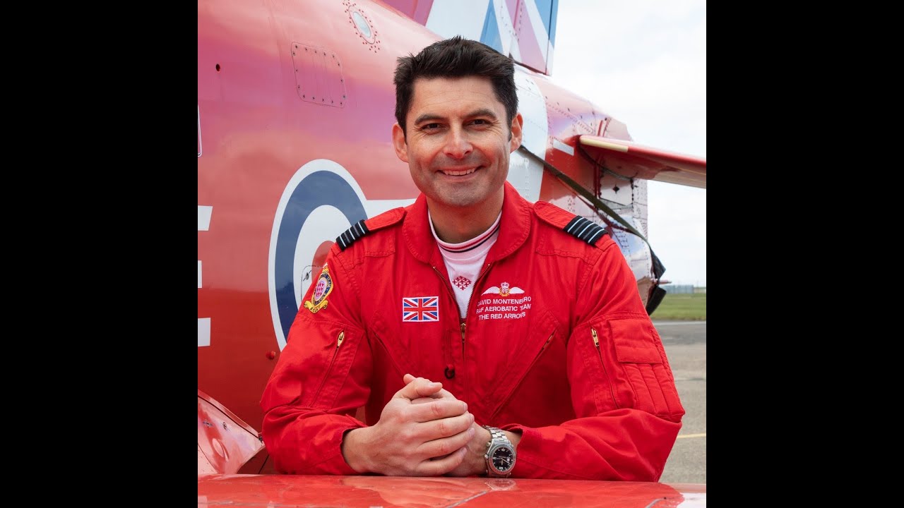 S3:E24 - Never Give Up. A conversation with David Montenegro, Officer Commanding of the Red Arrows