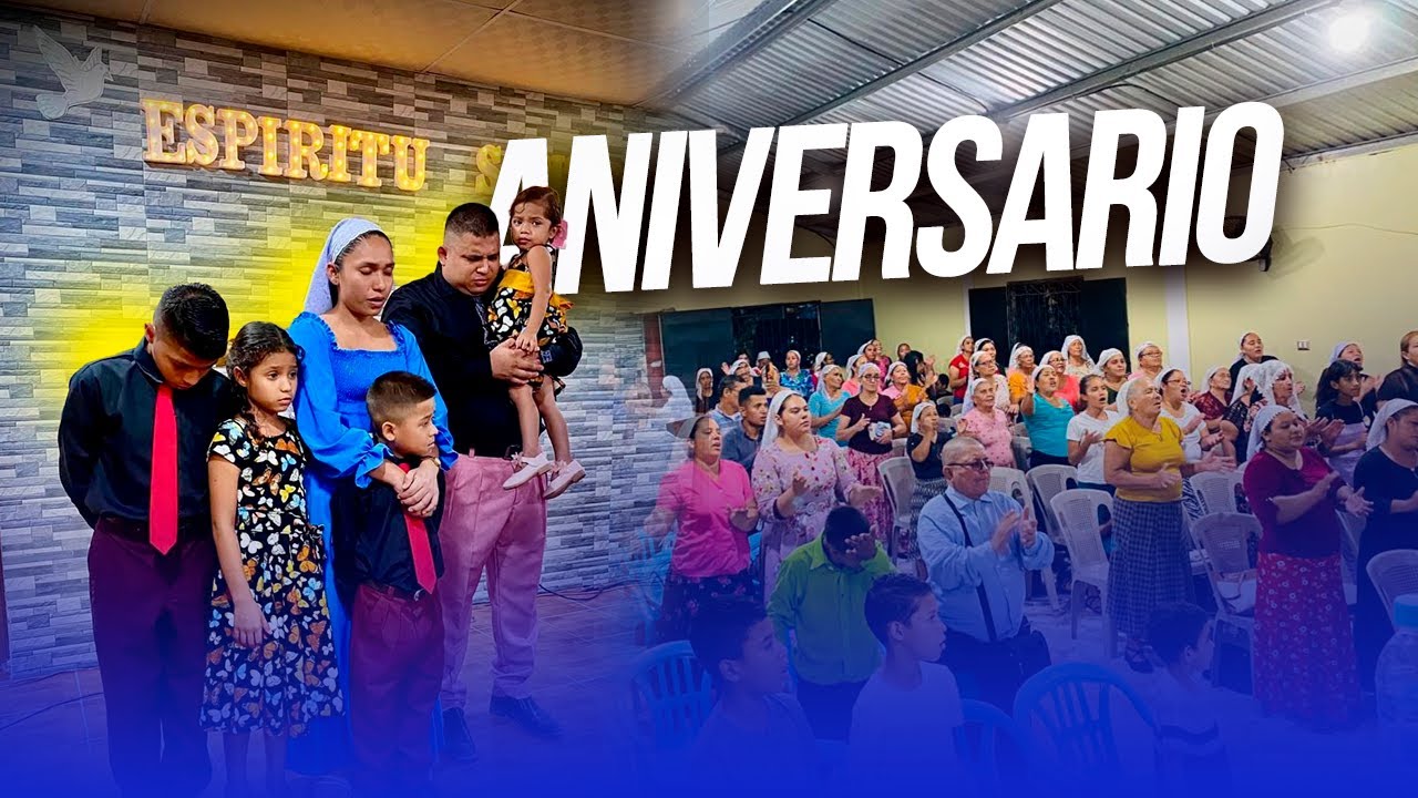 INVITACIÓN DE ANIVERSARIO | IGLESIA FUEGO EN EL ALTAR