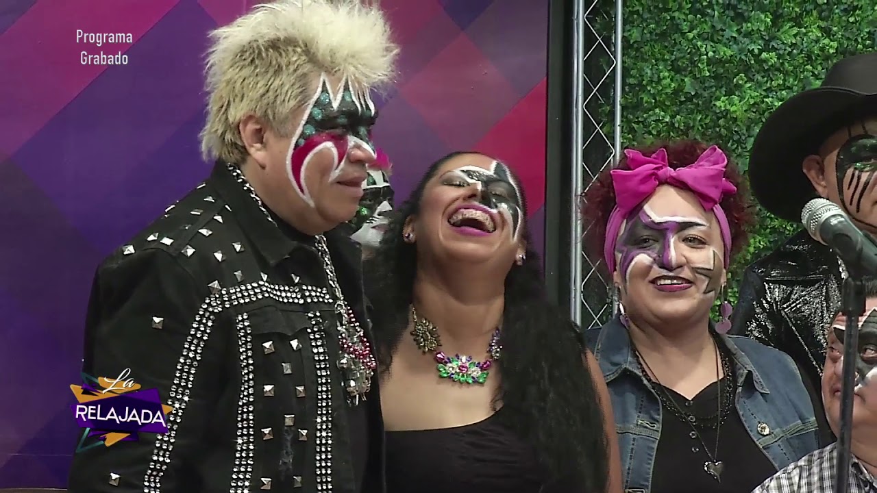 Los Super Caracoles en el estudio de La Relajada