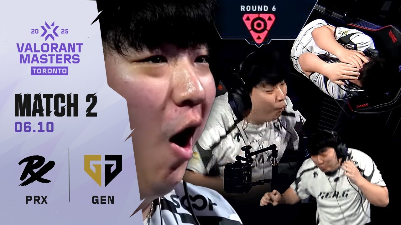6라운드에 무슨 일이 |  PRX vs. GEN  | 3일차 MATCH 2 H/L 06.10 | 마스터스 토론토