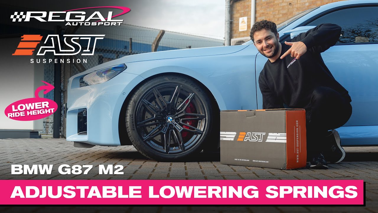ULTIMATE BMW G87 M2 LOWERING KIT: AST ALS [BEST RIDE QUALITY, FITMENT & ADJUSTABLE]