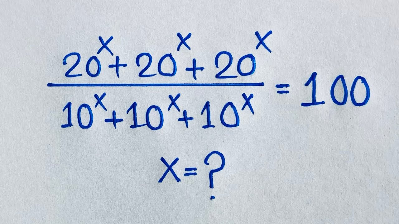 Ładne rozwiązanie zadania matematycznego | Trudne zadanie z algebry |