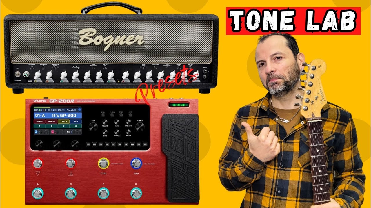 VALETON GP-200. BOGNER ECSTASY PRESET