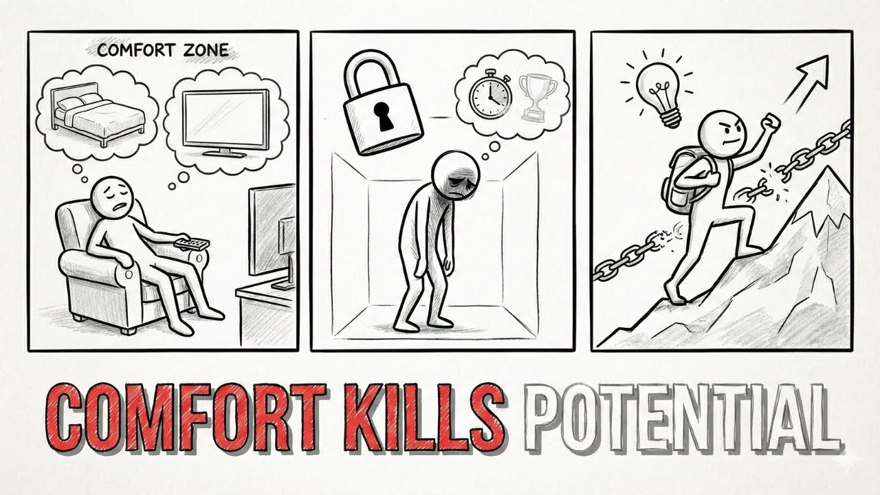 Why Comfort Is The Silent Killer Of Men (and Discipline Is The Only Escape)